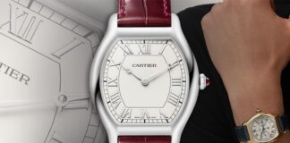 卡地亞Tortue腕錶─造型經典大器回歸
