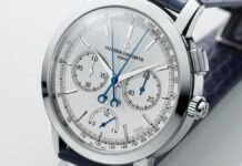 江詩丹頓Traditionnelle超薄雙追針計時腕錶 ─日內瓦印記認證