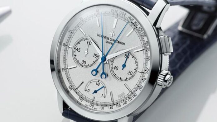 江詩丹頓Traditionnelle超薄雙追針計時腕錶 ─日內瓦印記認證