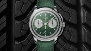 Czapek Unveil Faubourg De Cracovie Crossroads Victory Green Chronograph