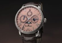火馬踏飛燕首見鮭魚色大明火琺瑯/BLANCPAIN Villeret 2026馬年中華年曆腕錶