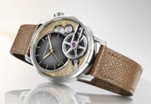 顫點工藝面盤/ARMIN STROM Tribute² Aurum限量腕錶