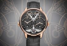 Armin Strom Dual Time GMT Resonance shines in Rose Gold