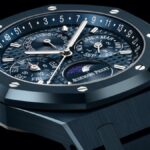 「云夜蓝50」陶瓷表壳与7138新世代机芯/AP皇家橡树万年历腕表