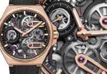 建筑风+七日链/ARMIN STROM One Week Skeleton 玫瑰金腕表