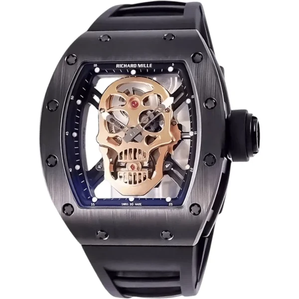 Richard Mille RM 52-01 Tourbillon Skull Black Ceramic