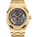 Audemars Piguet Royal Oak Double Balance Wheel Openworked Yellow Gold 15407BA
