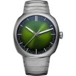 H. Moser & Cie. Streamliner Centre Seconds Matrix Green 6201-1200