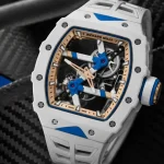 Richard Mille RM 64-01 Tourbillon Colnago luxury watch featuring an advanced tourbillon movement, lightweight construction, and high-performance cycling-inspired design.